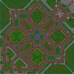 Taken City terrain minimap