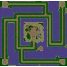 TD Island-Protection (VER 0.14) terrain minimap