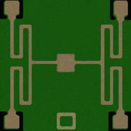 TD MAZE V2.0 terrain minimap