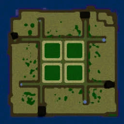 TD of Lordaeron 2.9.1 funky terrain minimap