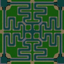 TD Survivor Ownage Version terrain minimap