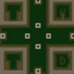 Team Maze TD v2.04 terrain minimap