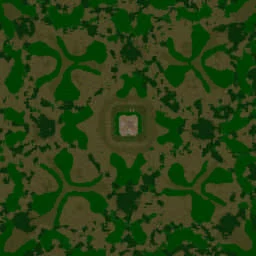 Ten Paces (12 Player Version) terrain minimap