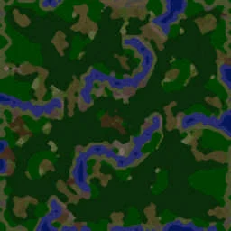 Terenas Stellung LV terrain minimap