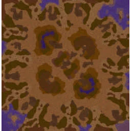 Terre brûlée terrain minimap