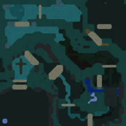 The 12 Blademasters - Demon Cave terrain minimap