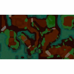 THE 7 BLADEMASTERS XXI terrain minimap