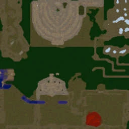 The Battle of Minas Tirith terrain minimap