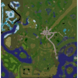 The Black Road v1.39b3.5 terrain minimap
