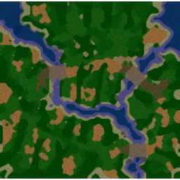 The Twenty Four Rivers terrain minimap