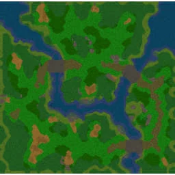 The Two Rivers LV terrain minimap
