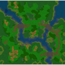 The Two Rivers terrain minimap