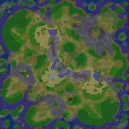 Tidehunters terrain minimap