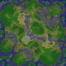 Tidehunters terrain minimap
