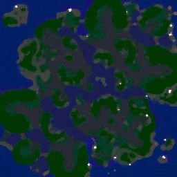 Tidewater Glades terrain minimap