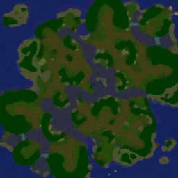 Tidewater Glades terrain minimap