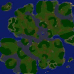 Tidewater Glades LV terrain minimap