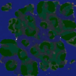 Tidewater Glades v1.1 terrain minimap