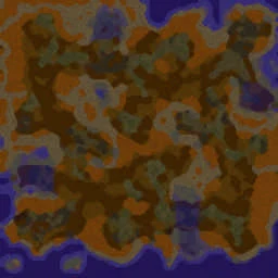 Tirisfal Glades terrain minimap