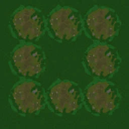 Tower Survivors v1.07 terrain minimap