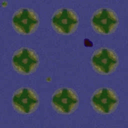 Tower Survivors v1.41 terrain minimap