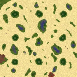 Tower Survivors v1.70 terrain minimap