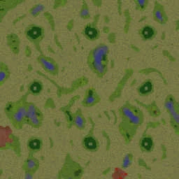 Tower Survivors v1.75 terrain minimap
