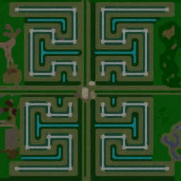 Tribe TD v0.9 terrain minimap