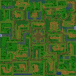 Troll and Elves 1.1: Reforged 2020 terrain minimap