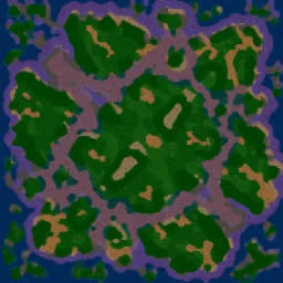 Turtle Rock - random hero terrain minimap
