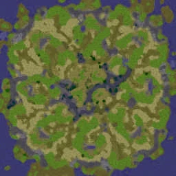 Twilight Ruins terrain minimap