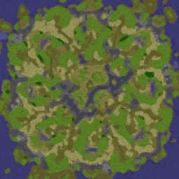 Twilight Ruins LV terrain minimap