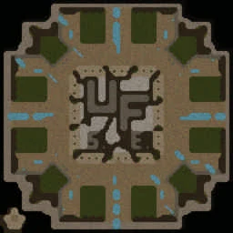 Ultimate Footmen SE .66b terrain minimap