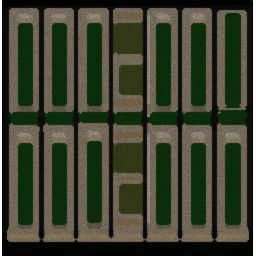 Ultimate Line Tower Wars terrain minimap
