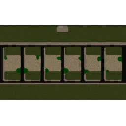 Micro Wars - Balanced Version 2a terrain minimap