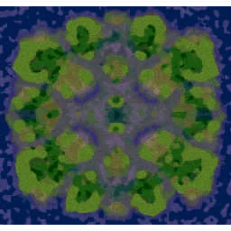 Vile Reef terrain minimap