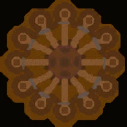 War of the Blademasters Ver. 4.0 terrain minimap