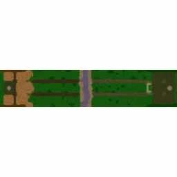 Warcraft Castle Fight v1.2 terrain minimap