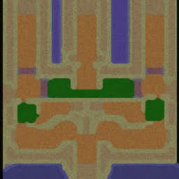 WarCraft Maul: X17 terrain minimap