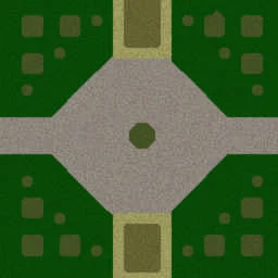 Water's Footman Wars 0.92b terrain minimap