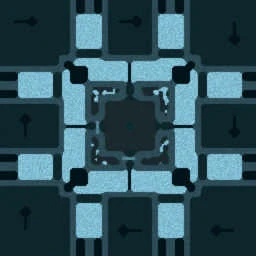 Wh 40k TD Winter Assault terrain minimap