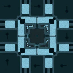 Wh 40k TD Winter Assault terrain minimap
