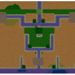 Preschool Showdown Extreme TFTv9 terrain minimap