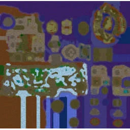 WoW Arena Allstars 6.9k terrain minimap
