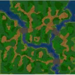 Ww's Twenty Four Rivers terrain minimap