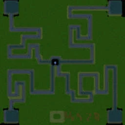 Yu-Gi-Oh Tower Defense v7.0Final terrain minimap