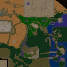 Zombie Defence terrain minimap