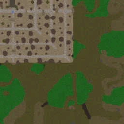 Zombies Attack 0.88 terrain minimap